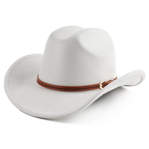 4519 Cowboy Hat For Women And Men Wide Brim Western Cowgirl (us, Alpha main image 5
